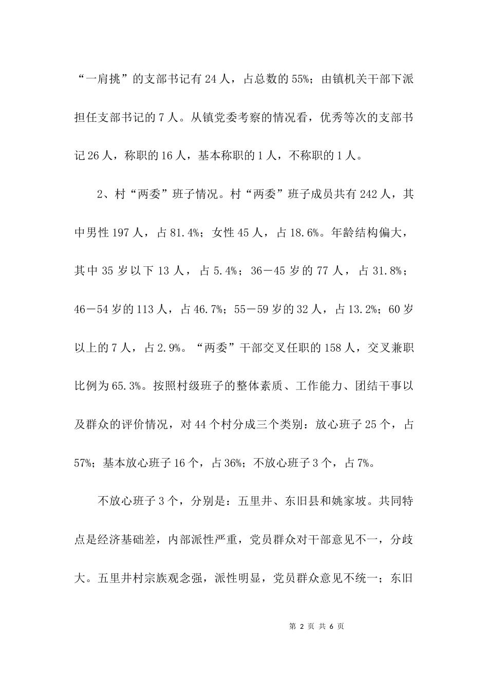 （精选）基层领导班子建设情况调研报告范文_第2页