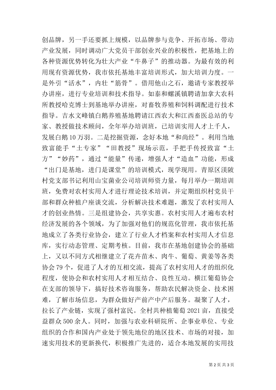 人才建设工作总结_第2页