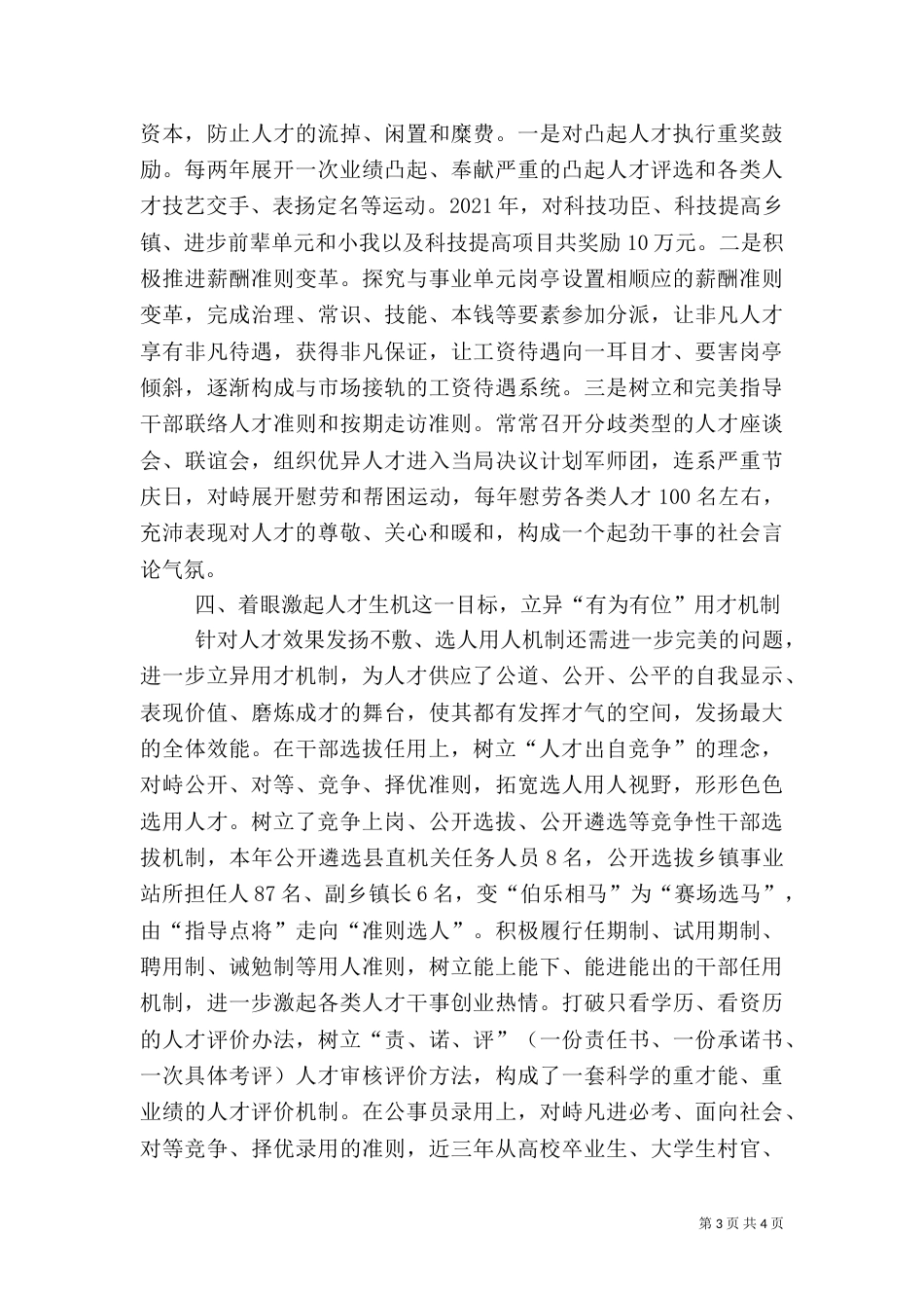人才机制管理情况报告（一）_第3页