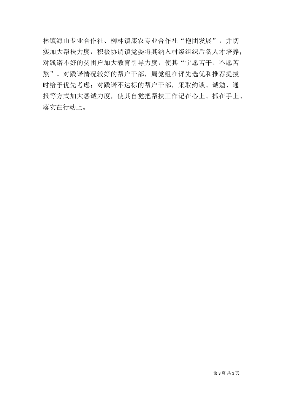 帮扶贫困村总结（一）_第3页