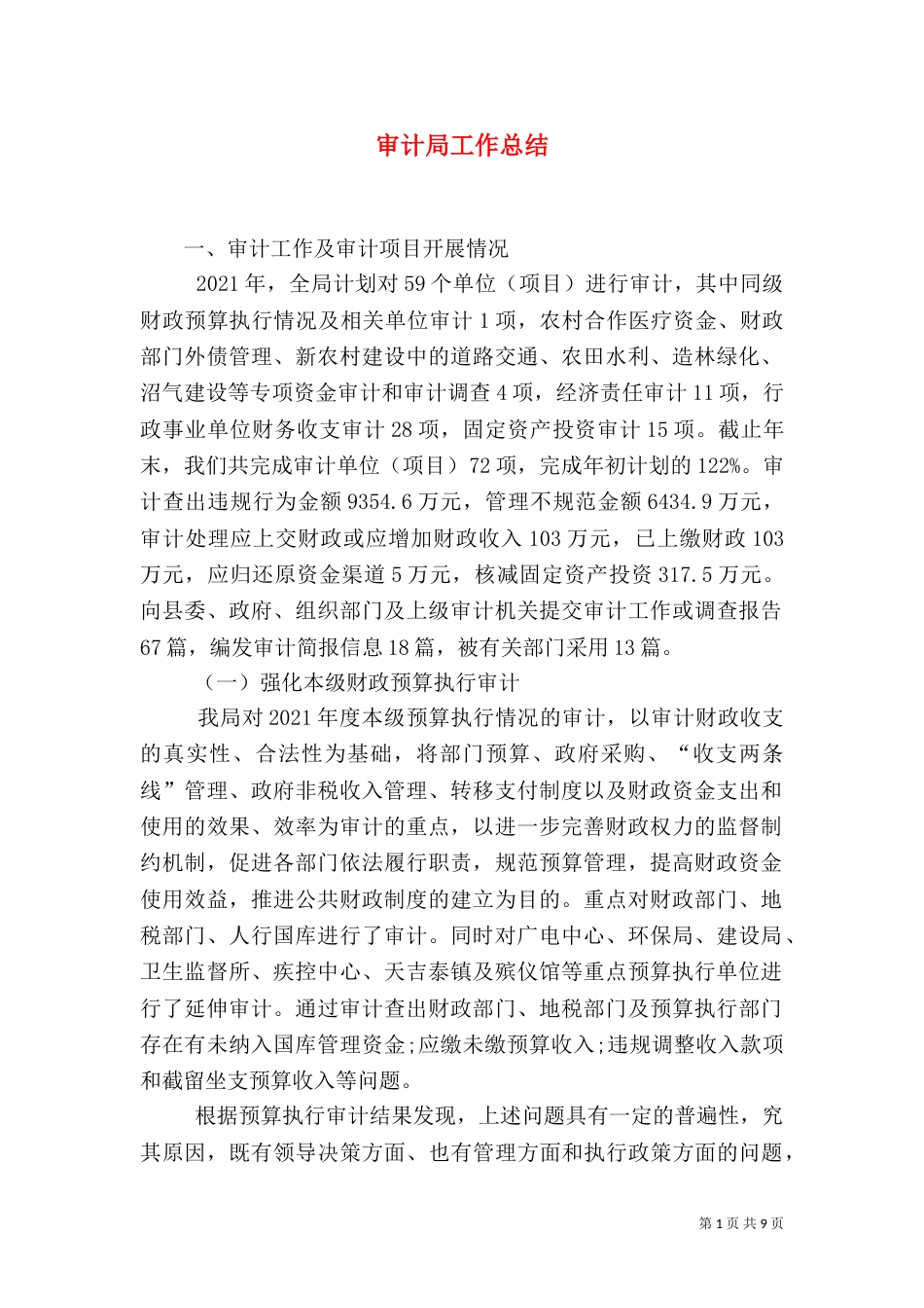 审计局工作总结（二）6_第1页