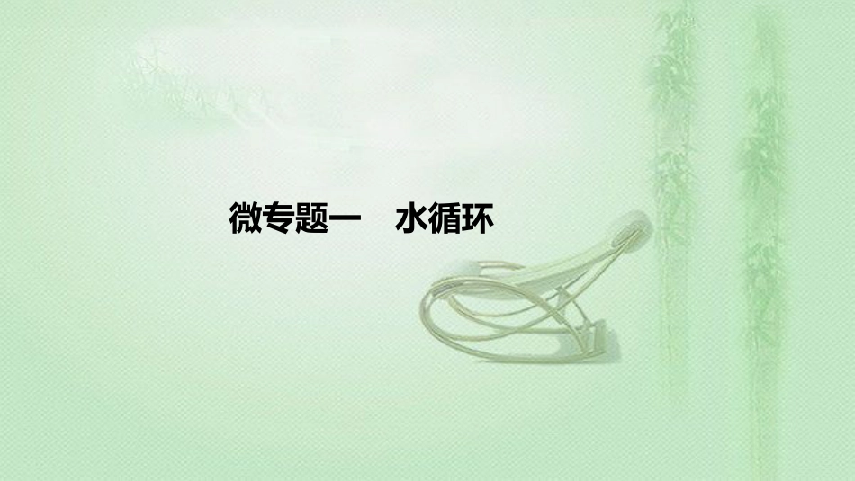专题复习水循环[共28页]_第1页