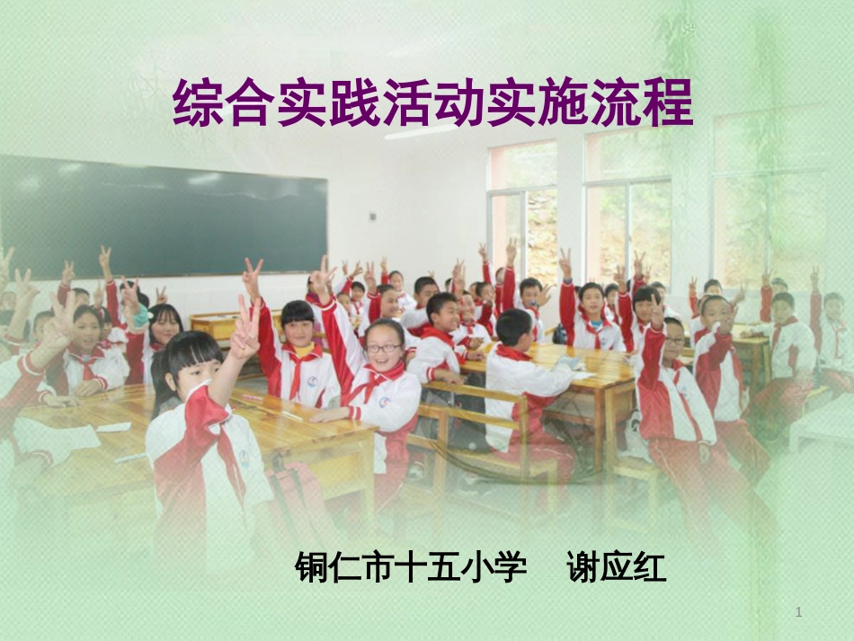 综合实践活动实施流程[共18页]_第1页