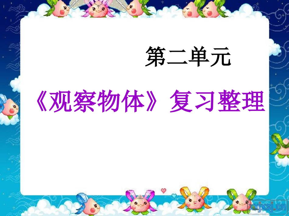 新人教版四年级数学下册第二单元《观察物体》复习整理[共46页]_第1页