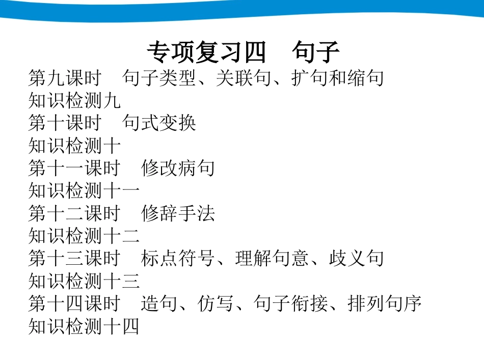 小升初语文专项复习——句子[共119页]_第2页