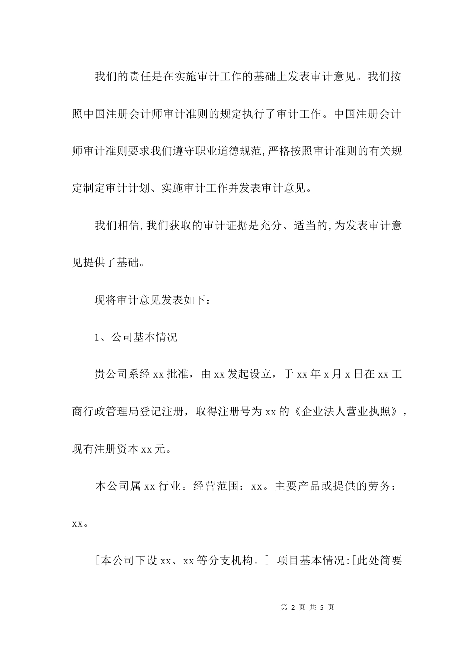 2023专项审计调查报告_第2页