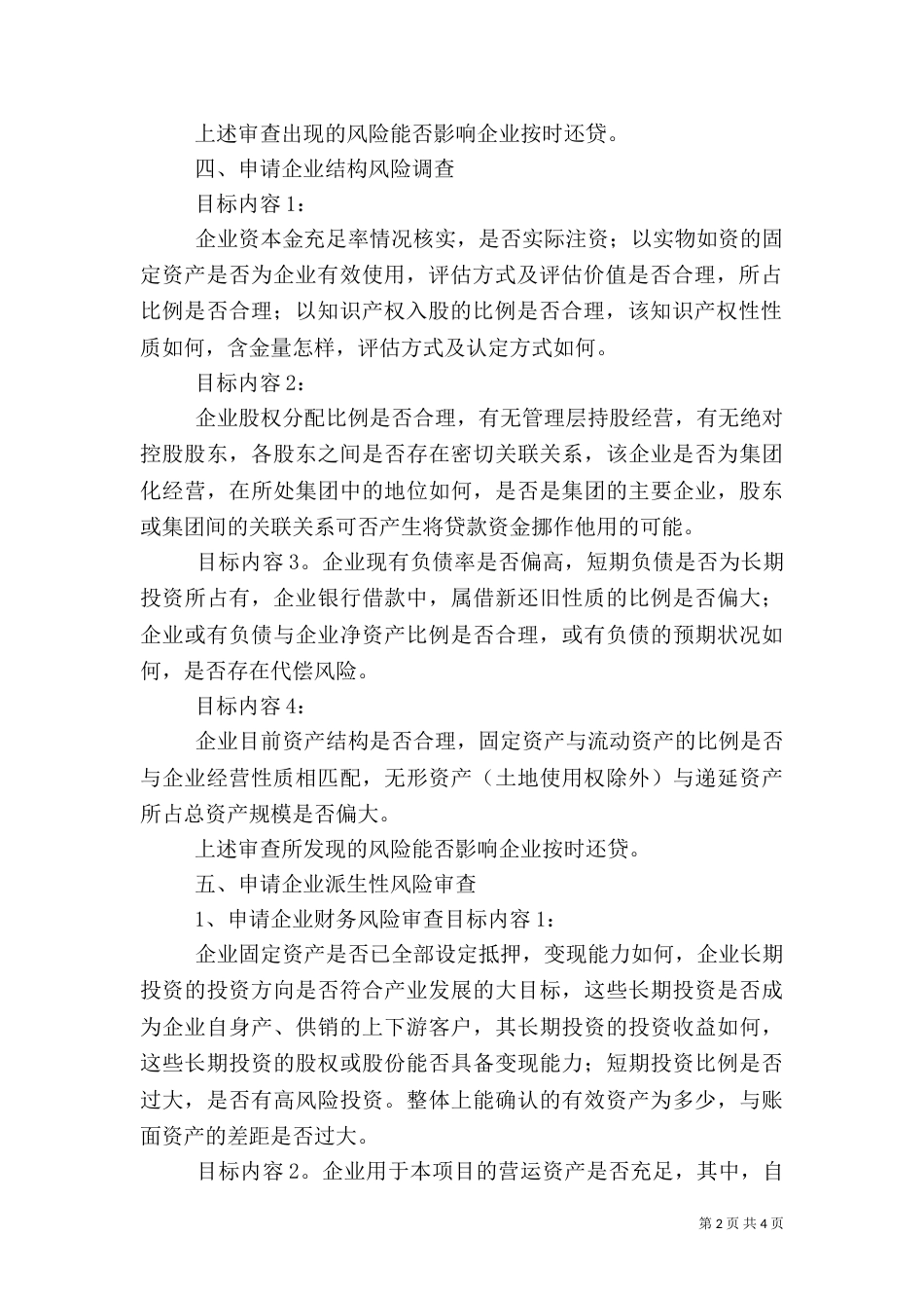风险审查报告书（三）_第2页