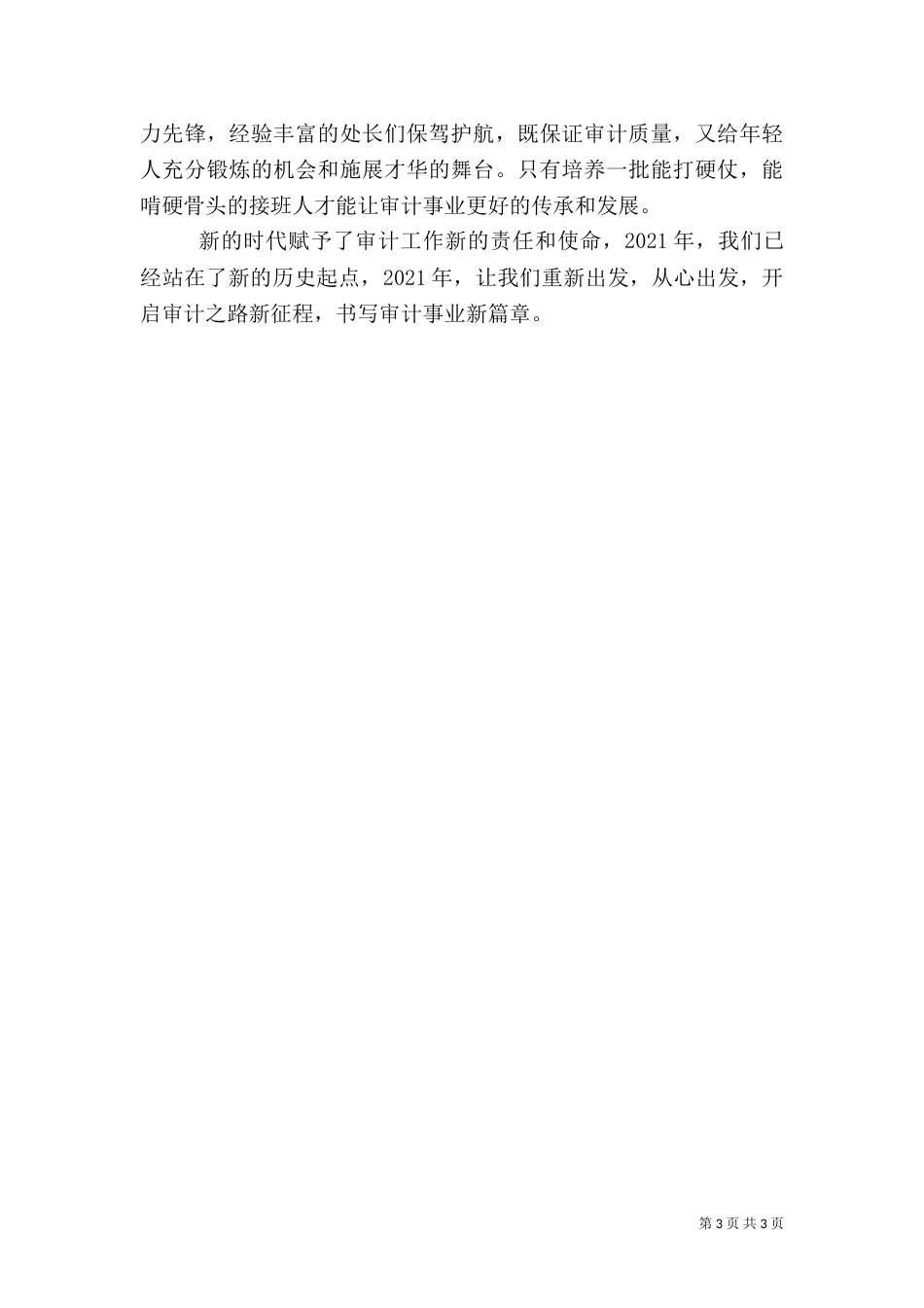 审计人工作感悟_第3页