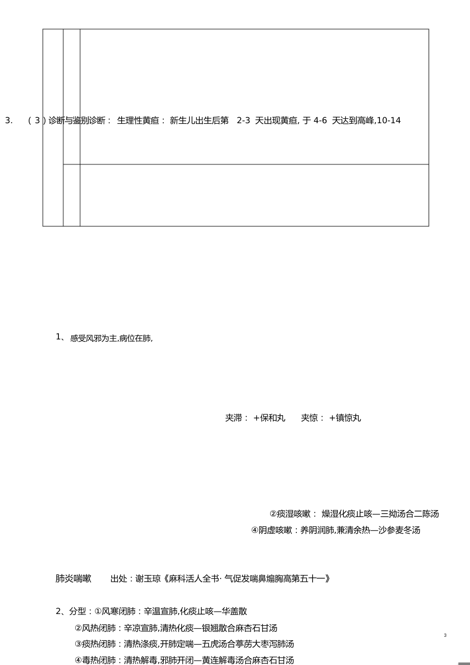 中医儿科学期末复习资料[共18页]_第3页