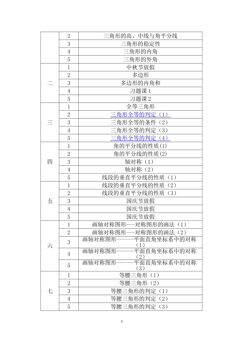 最新部编人教版八年级数学上册教学设计(全册教案)_第3页