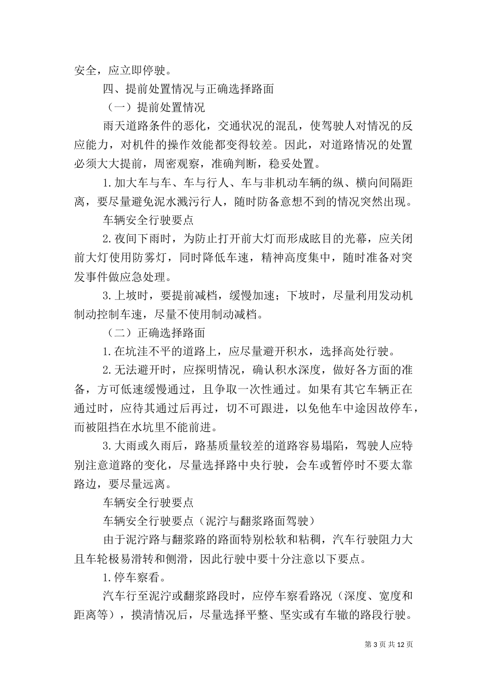 车辆安全行驶管理制度（三）_第3页