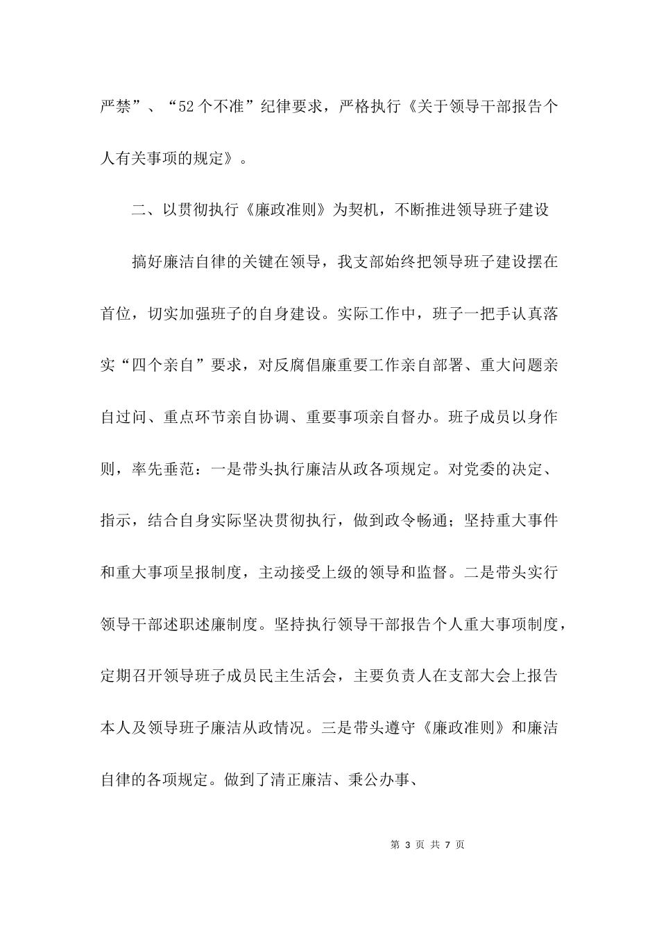 （精选）支部班子及成员的自查报告_第3页