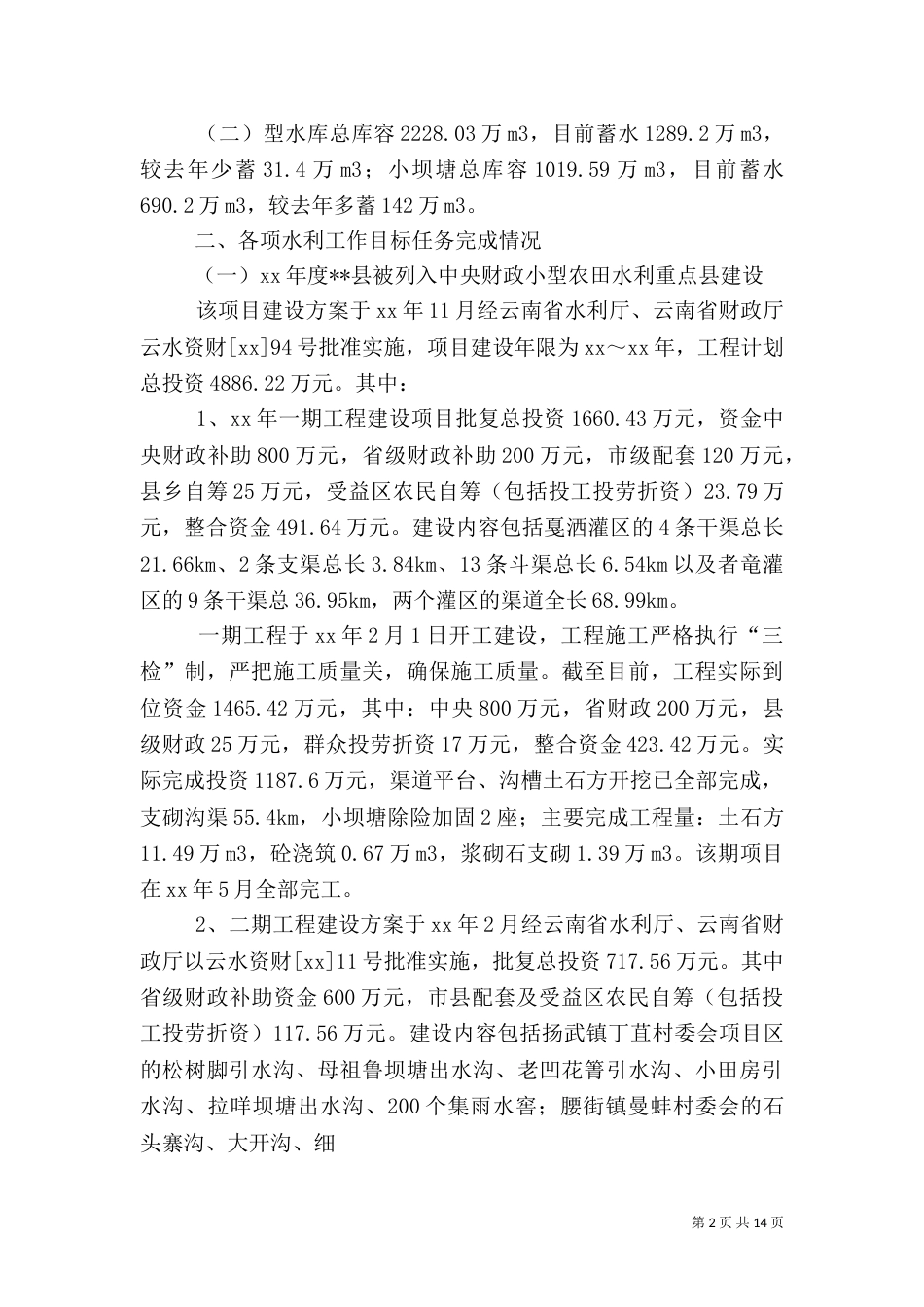 2023水利工作总结4篇_第2页