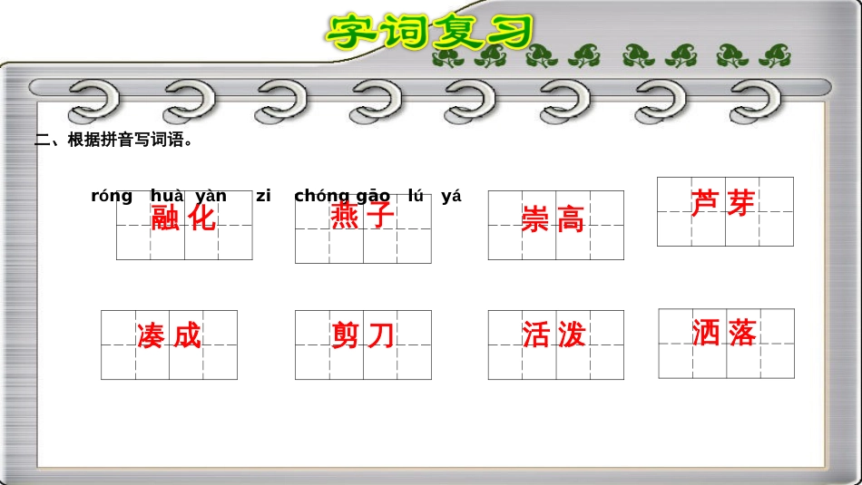 最新人教部编版三年级语文下册--期末总复习课件PPT_第3页