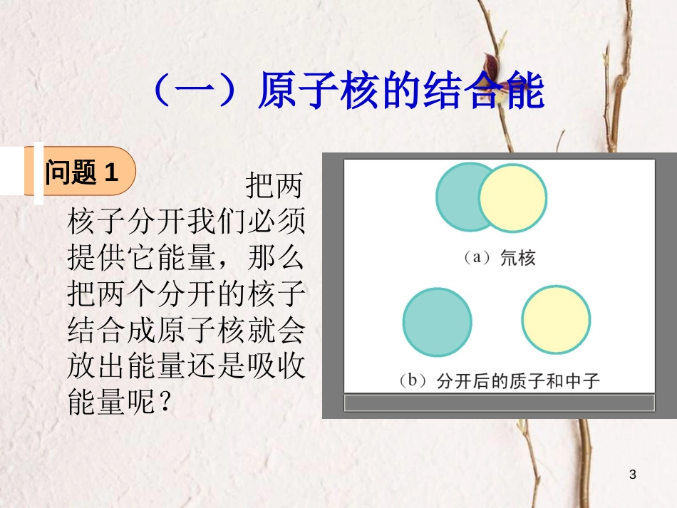高中物理 第三章 原子核 第4节 原子核的结合能课件 教科版选修3-5_第3页