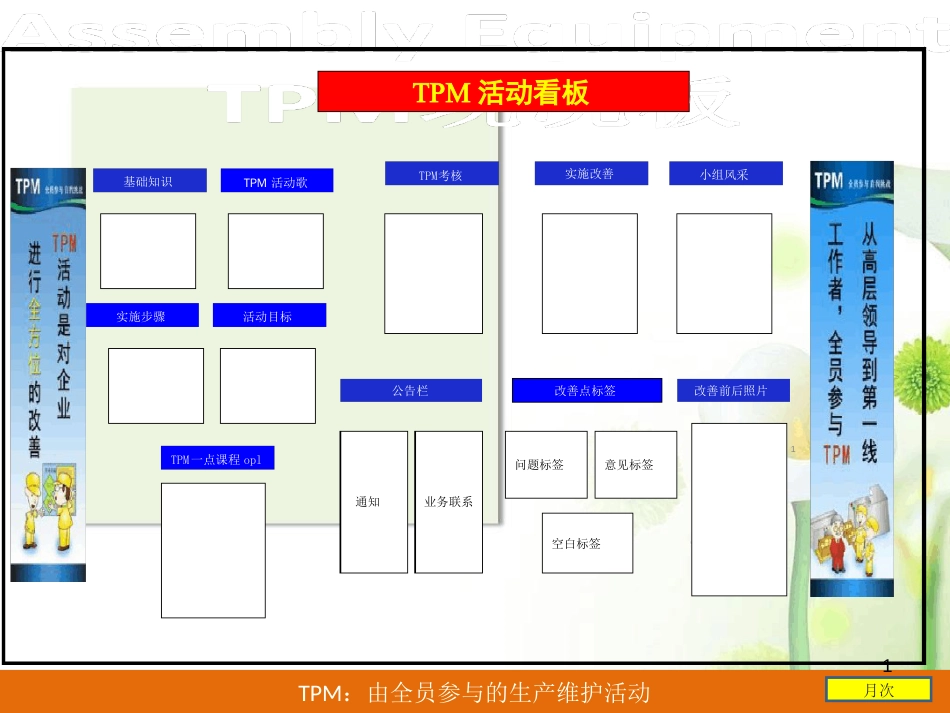 TPM管理看板ppt课件[共17页]_第1页