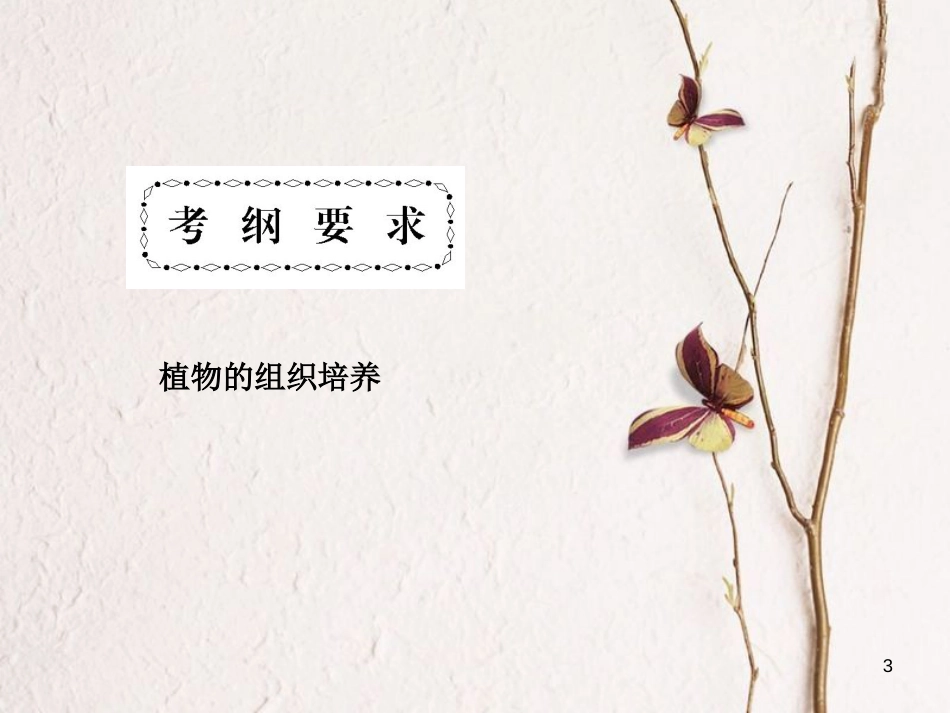 高考高考生物一轮复习 专题二 细胞工程（第四十九课时）植物细胞工程课件 新人教版选修3_第3页