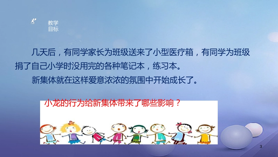 七年级道德与法治下册 第三单元 在集体中成长 第八课 美好集体有我在 第2框 我与集体共成长课件 新人教版[共24页]_第3页