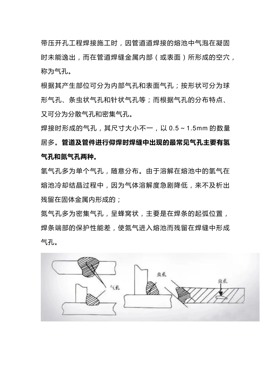 带压开孔焊接时气孔产生的原因_第1页