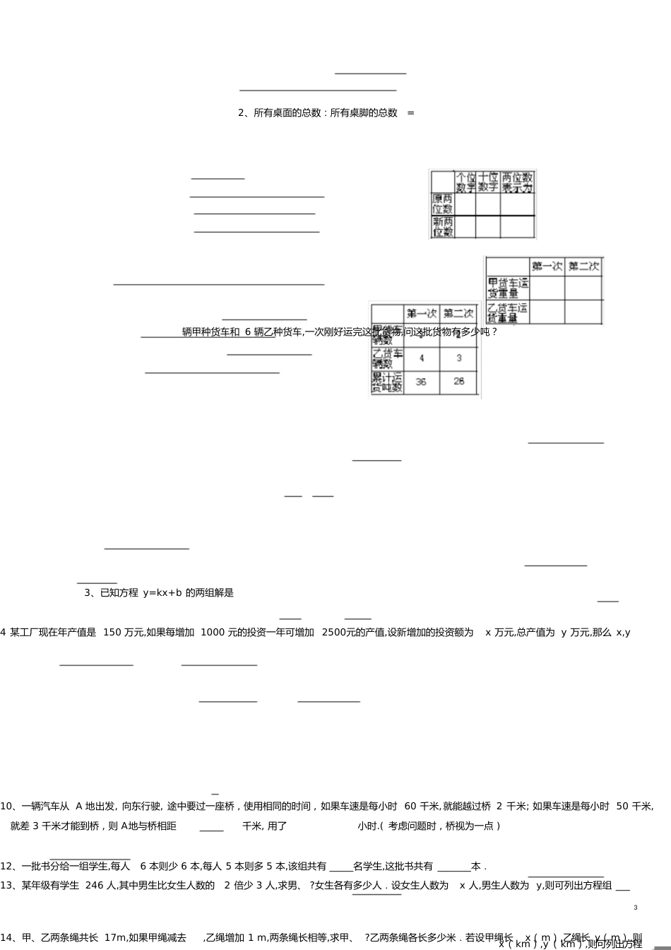 二元一次方程组应用题集锦[共16页]_第3页