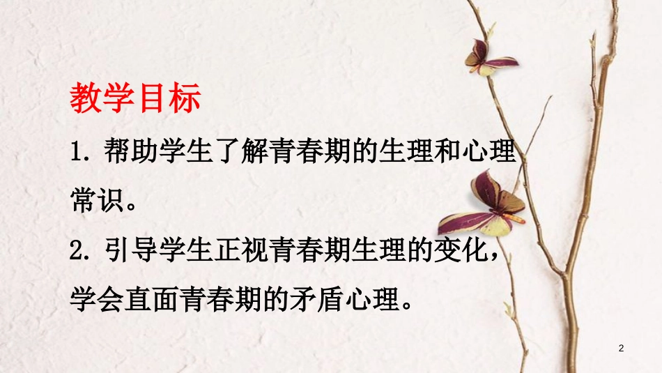 七年级道德与法治下册 第一单元 青春时光 第一课 青春的邀约 第1框 悄悄变化的我课件4 新人教版[共24页]_第2页