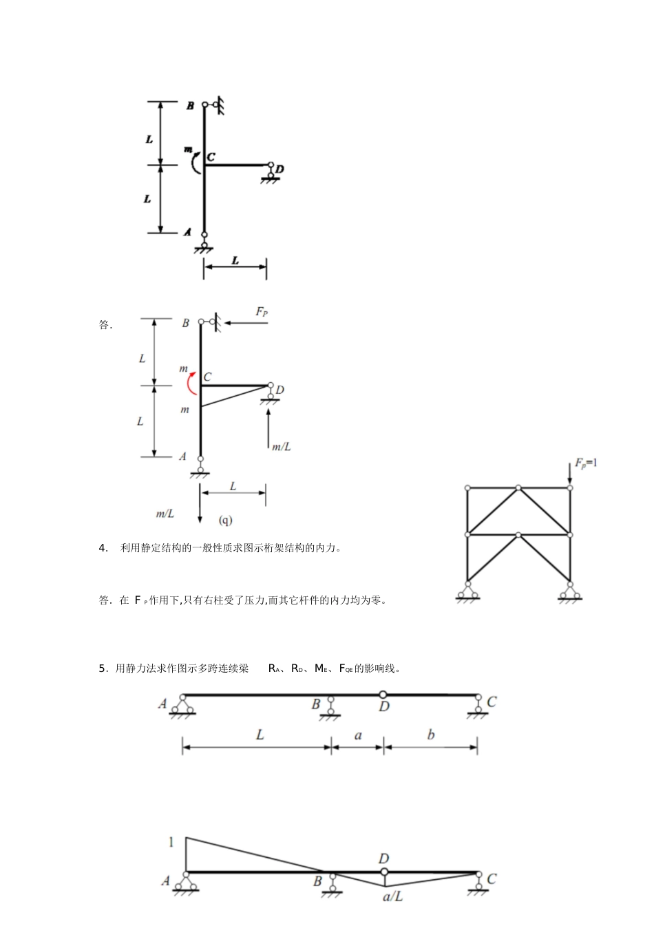 《结构力学》作业2答案[共6页]_第2页