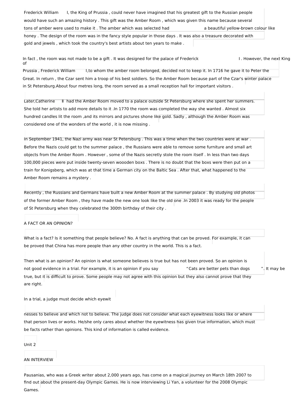 人教版高一英语必修二英语课文原文[共7页]_第1页