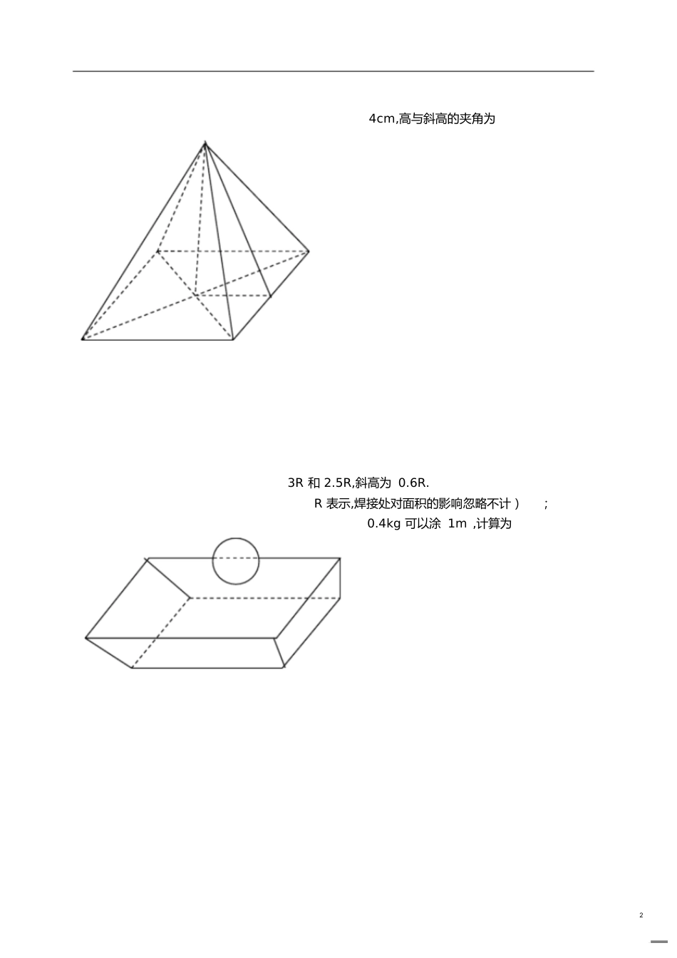 棱柱、棱锥、棱台和球的表面积及体积[共4页]_第2页