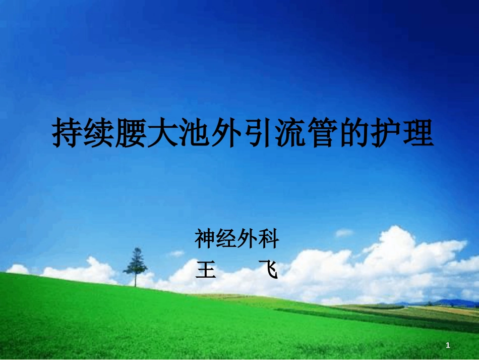 腰大池引流ppt课件[共20页]_第1页