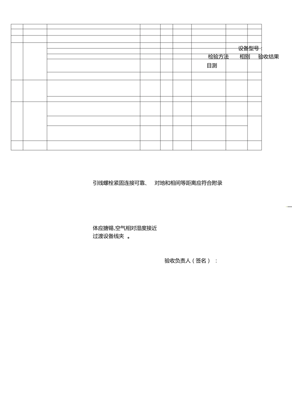 变压器验收表格[共3页]_第1页