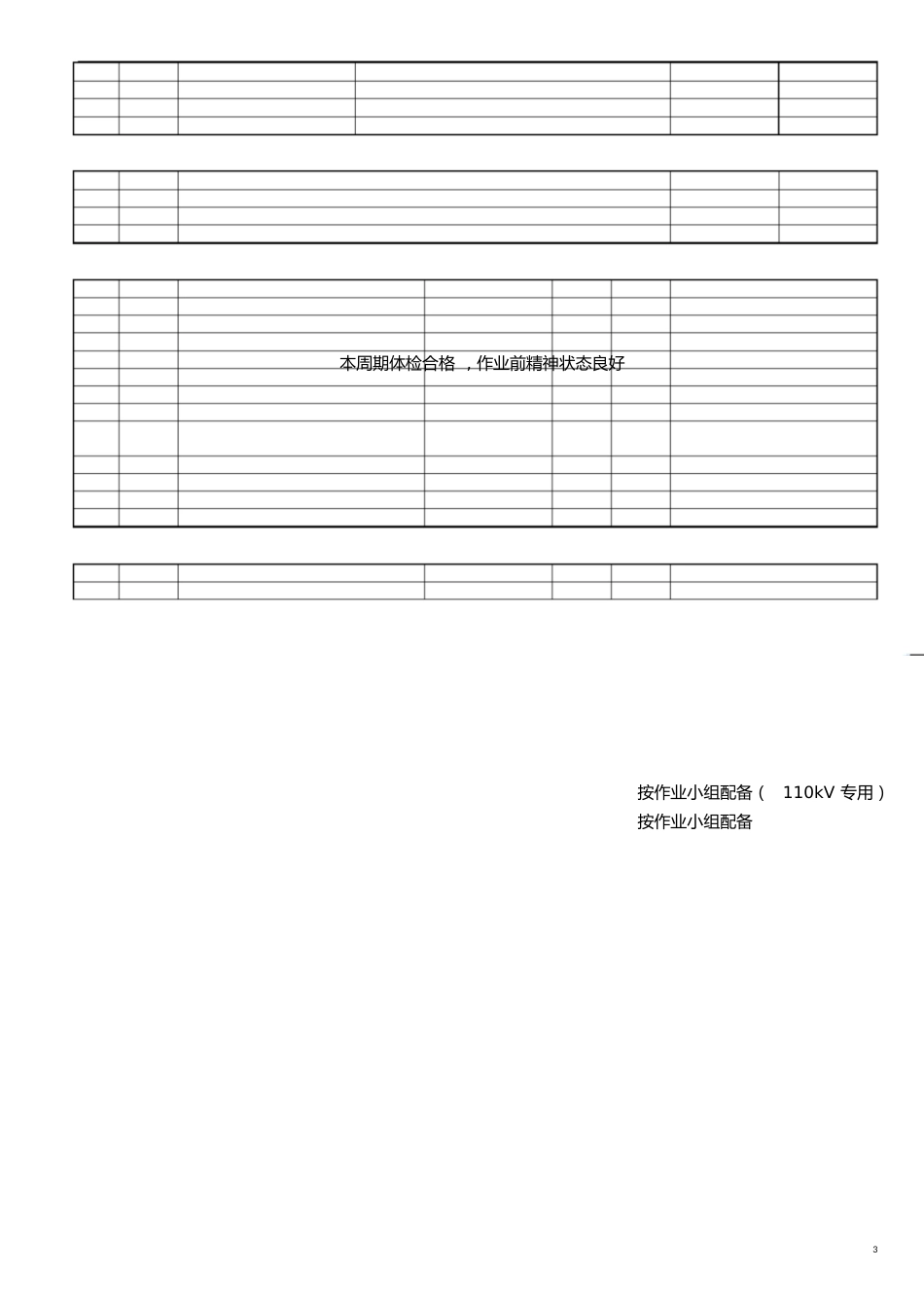 110kV线路更换耐张绝缘子作业指导书[共9页]_第3页