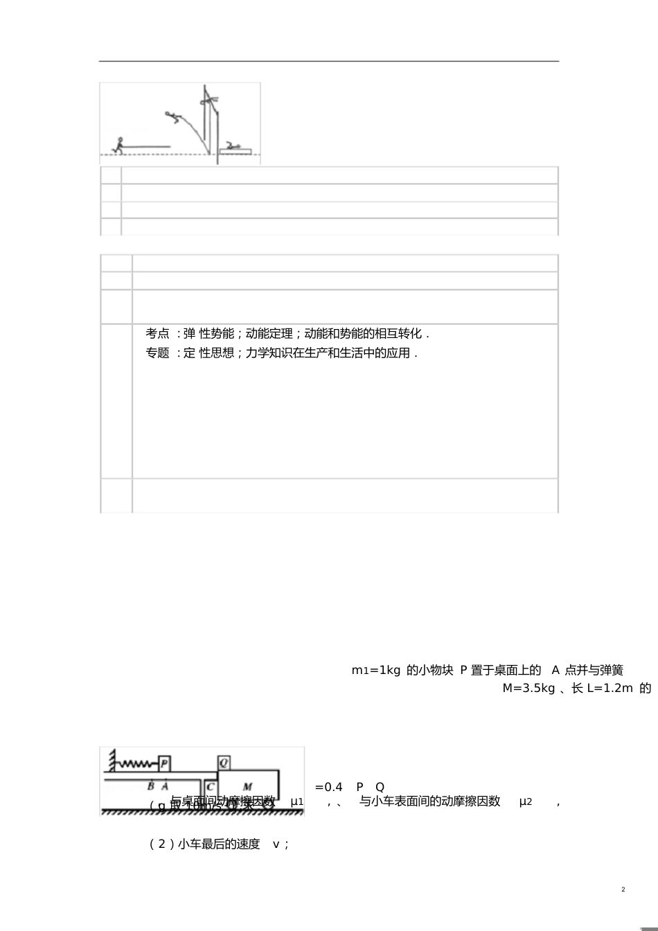 弹性势能参考答案与试题解析[共5页]_第2页