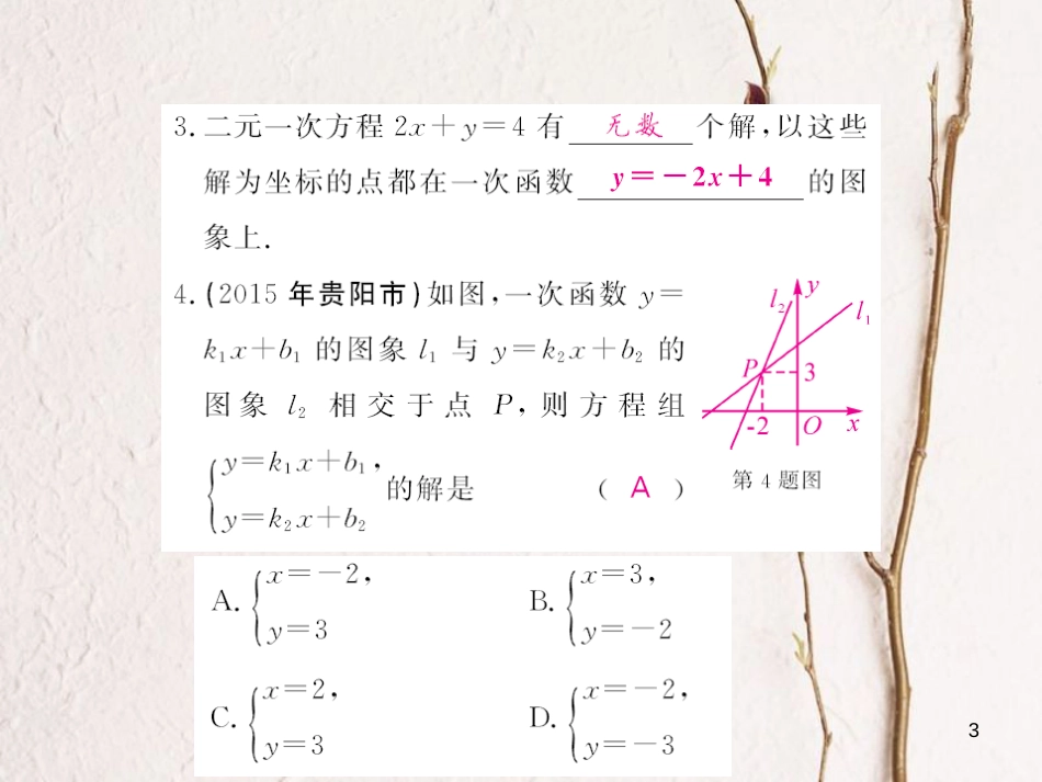 八年级数学上册 5.6 二元一次方程与一次函数课件 （新版）北师大版[共14页]_第3页