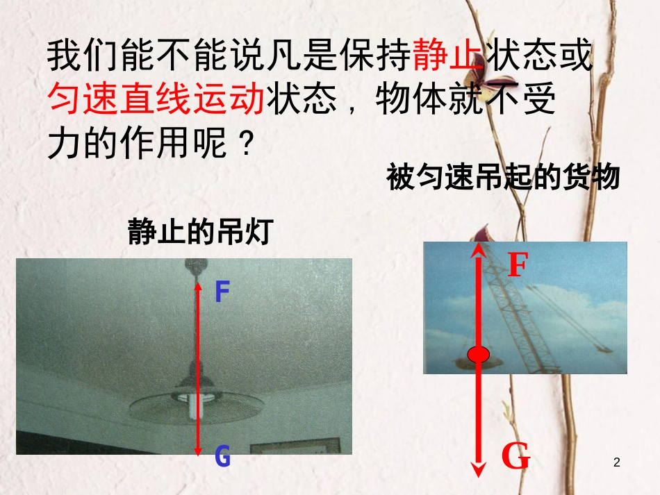 七年级科学下册 3.5《二力平衡的条件》课件1 浙教版[共21页]_第2页