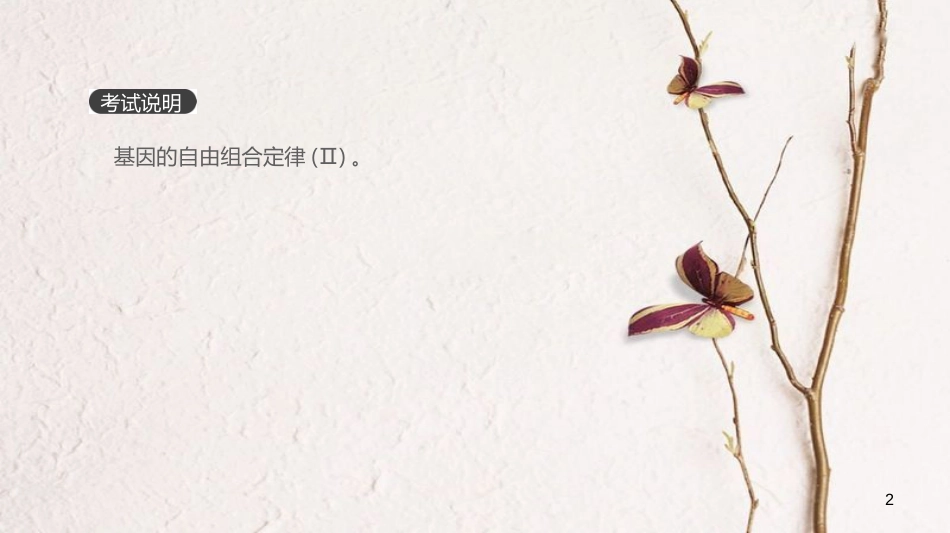 （全国）高考生物一轮复习（基础知识巩固+考点互动探究+考例考法直击+教师备用习题）第5单元 遗传的基本规律和遗传的细胞基础 第15讲 基因的自由组合定律课件_第2页