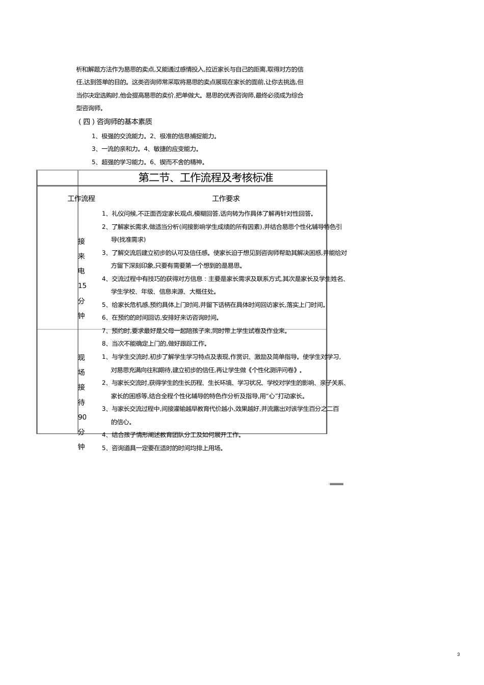 企业管理咨询 咨询师基本素质及工作要求_第3页