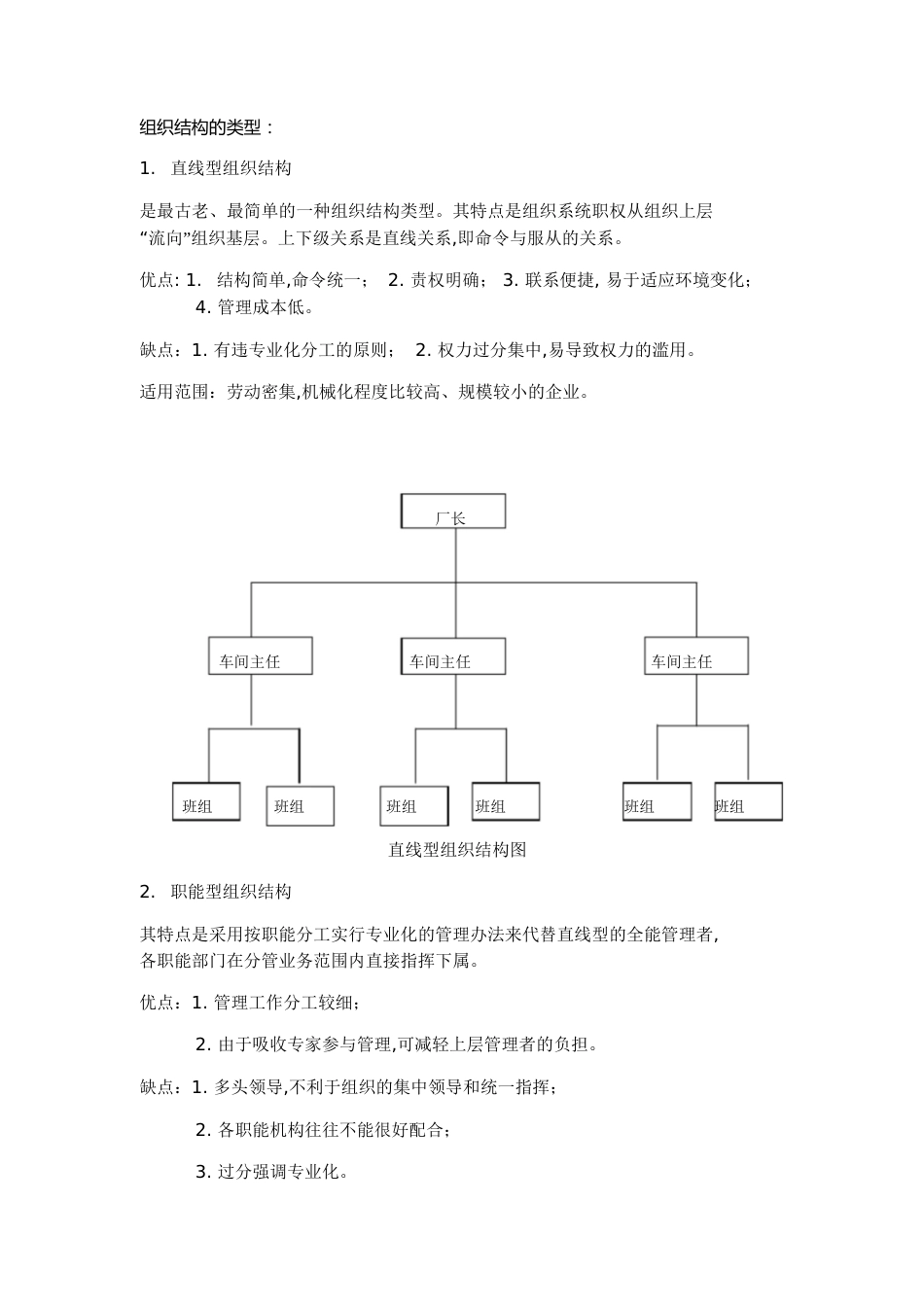 组织结构的类型[共5页]_第1页