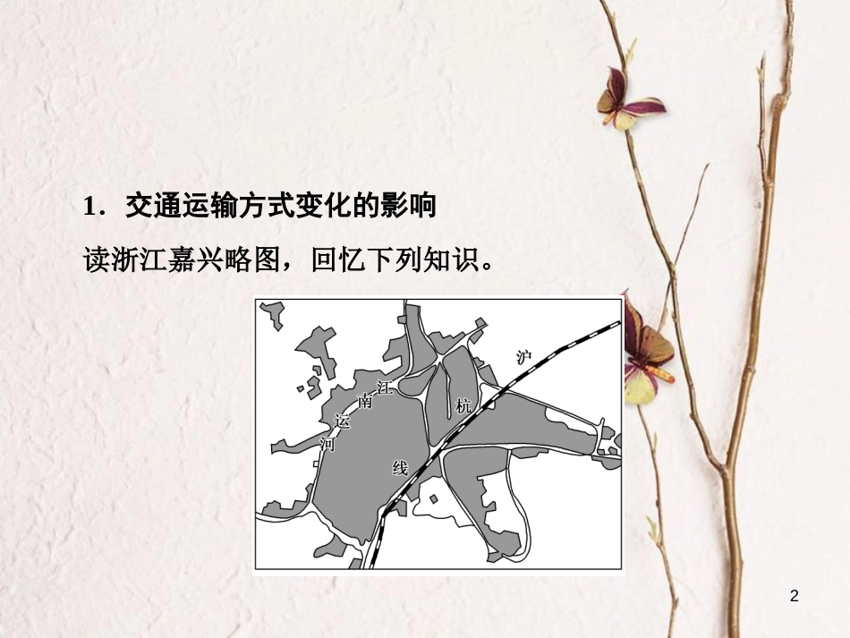 高三地理复习 第二部分 第五章 交通与地理环境 第二讲 交通运输和布局变化的影响课件[共45页]_第2页