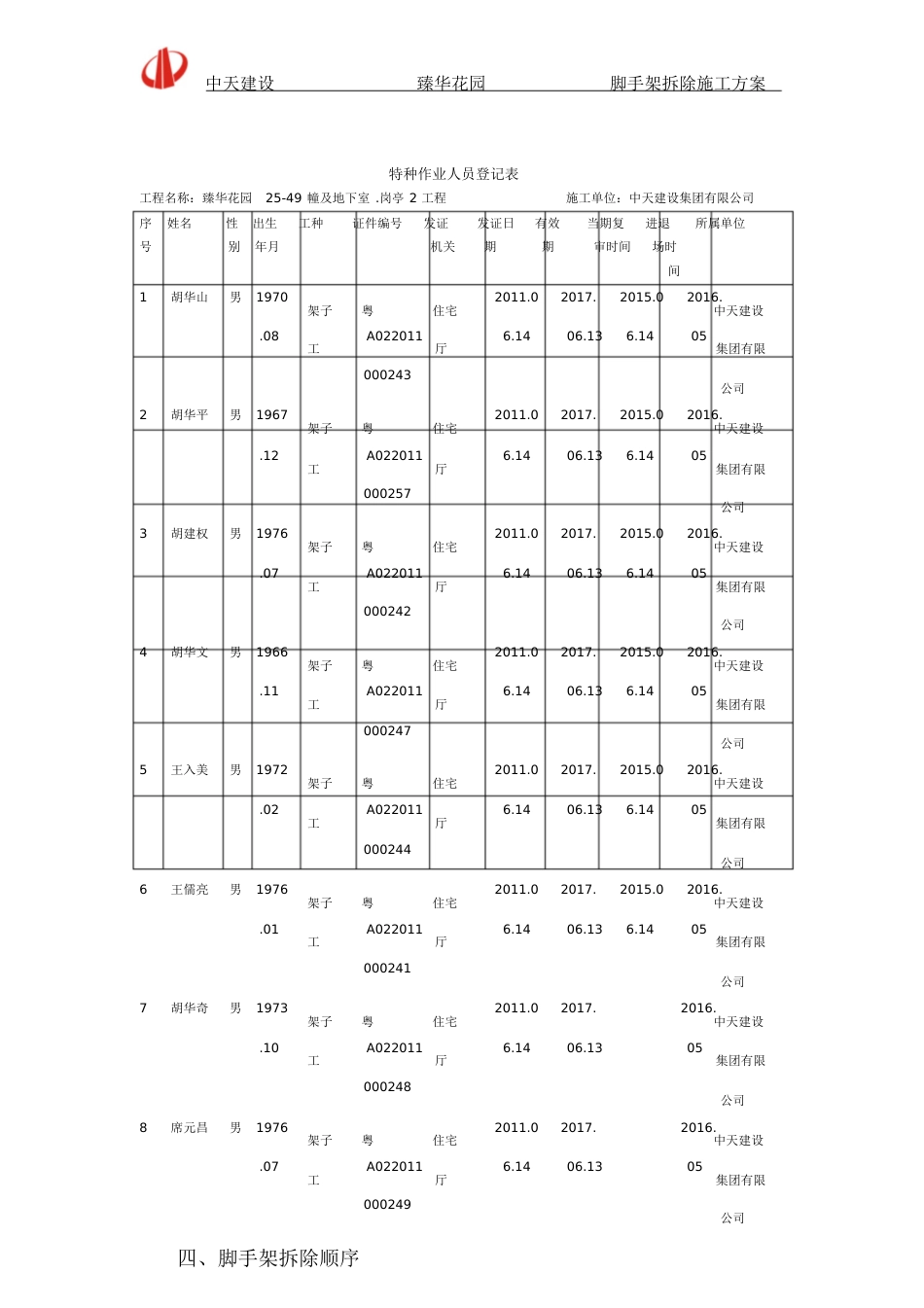 脚手架拆除方案[共21页]_第3页