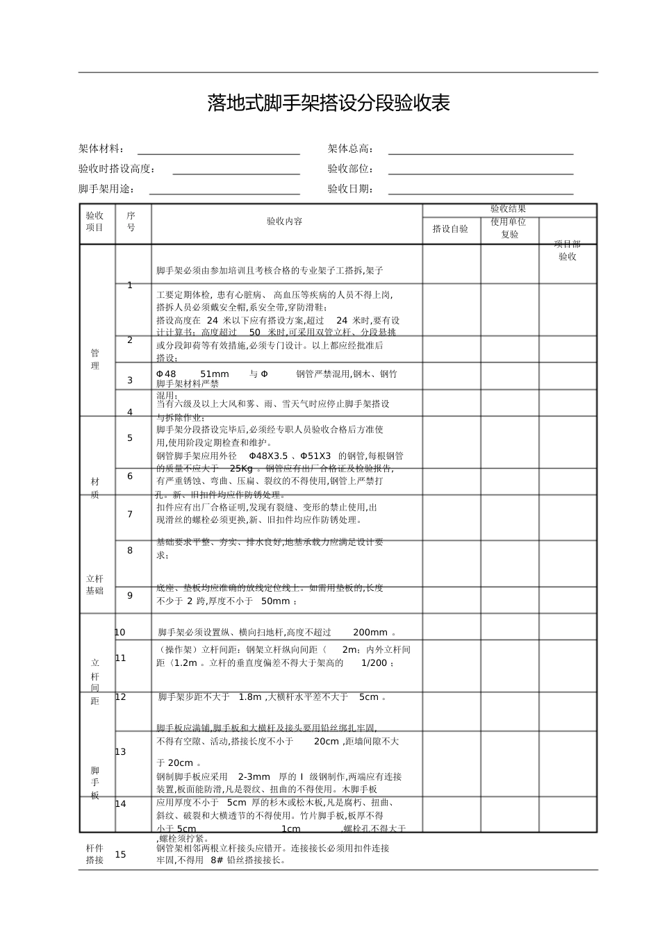 脚手架验收表[共9页]_第1页