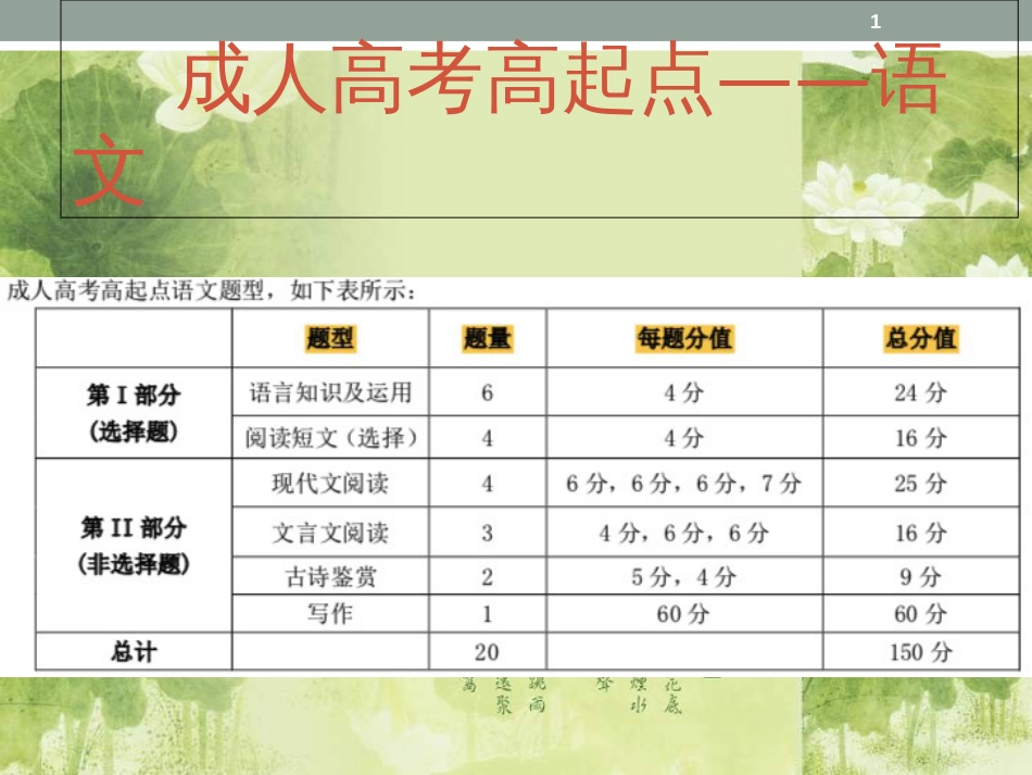 高起专 语文[共29页]_第1页