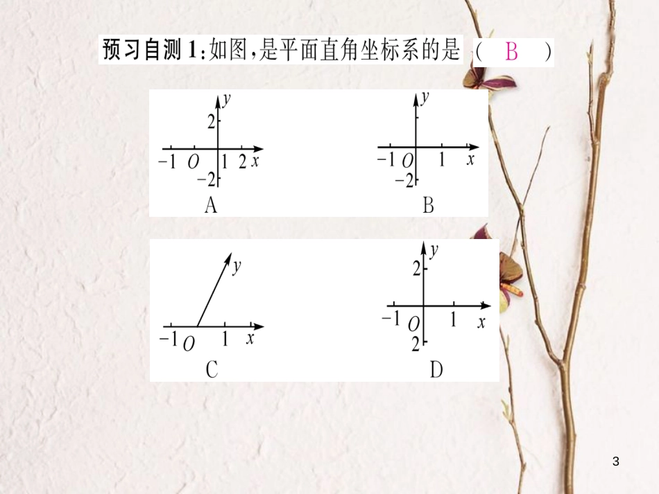 八年级数学上册 11.1 平面直角坐标系中点的坐标（第1课时）课件 （新版）沪科版[共22页]_第3页