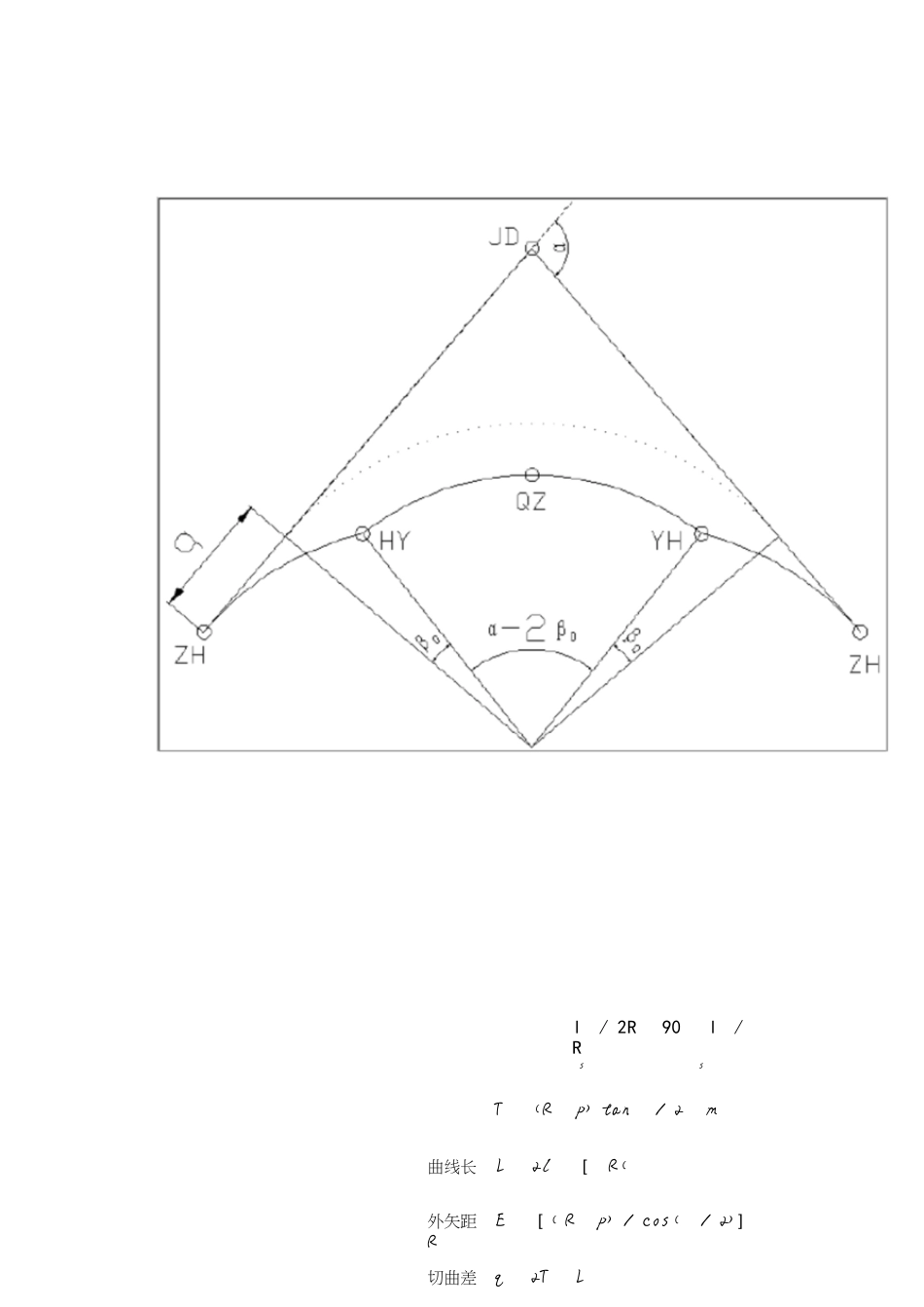 道路坐标计算公式(简单实用)[共4页]_第1页