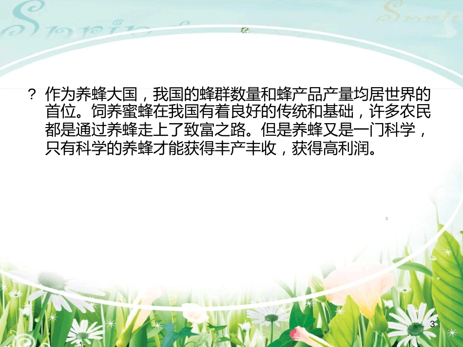 蜜蜂养殖技术ppt课件[共82页]_第3页