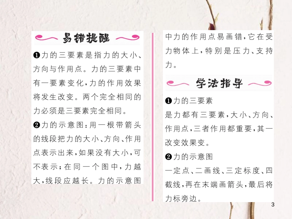 （云南专版）八年级物理全册 6.2 怎样描述力作业课件 （新版）沪科版_第3页