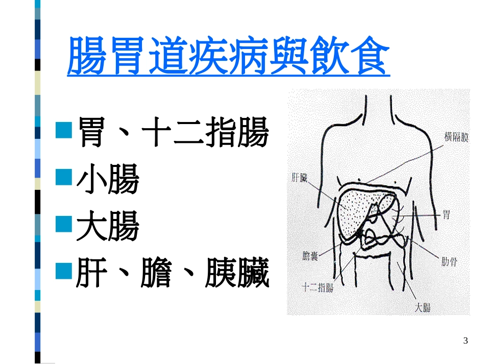 腸胃道疾病之飲食療養與預防保健_第3页