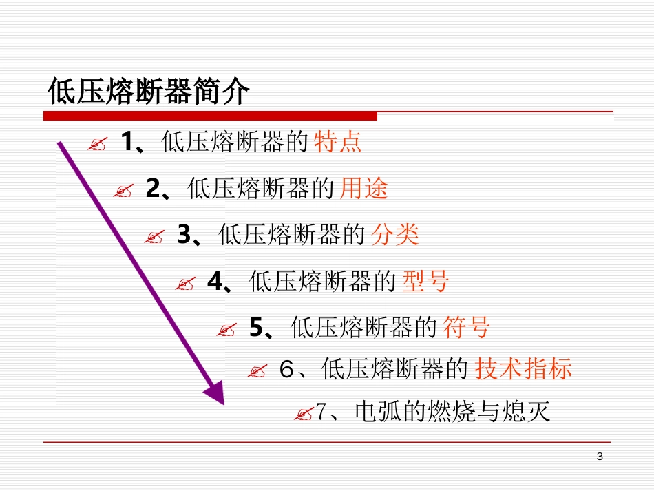 低压熔断器的结构ppt课件[文字可编辑]_第3页