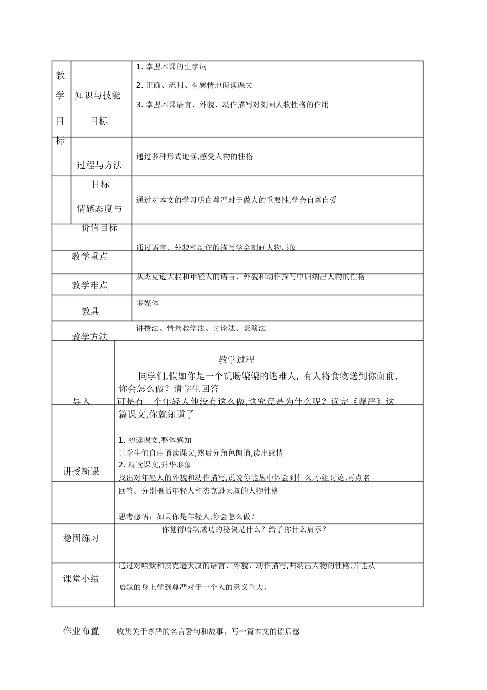 小学语文教案模板两篇[共6页]_第3页