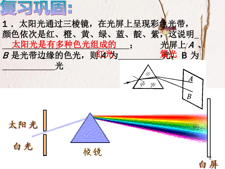 八年级物理上册 3.2 人眼看不见的光课件 （新版）苏科版[共17页]_第2页