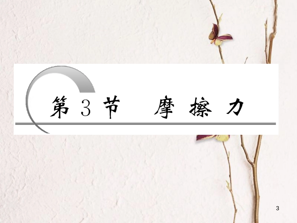 高中物理 第三章 相互作用 第3节 摩擦力课件 新人教版必修1[共39页]_第3页